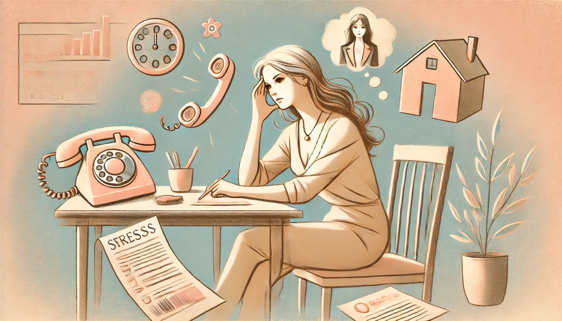 経営者の妻が感じるストレスの要因